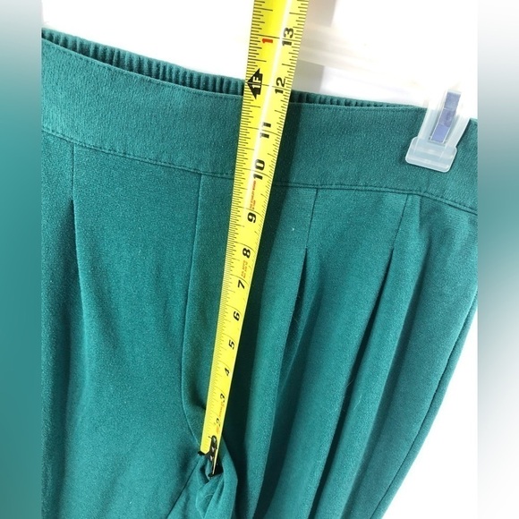 Vtg Penny Lane Pleated Stirrup Pants Small High Rise Stretch 90s 80s Comfy Retro - Picture 8 of 9
